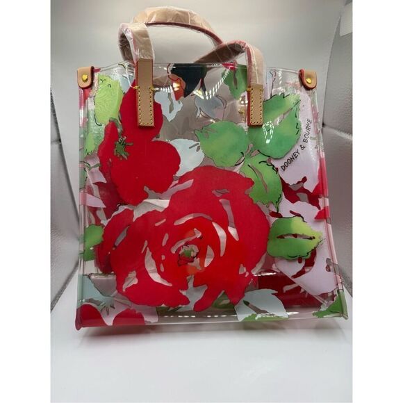 Dooney & Bourke Rose Garden Lunch Tote new with tags RARE - Picture 2 of 4